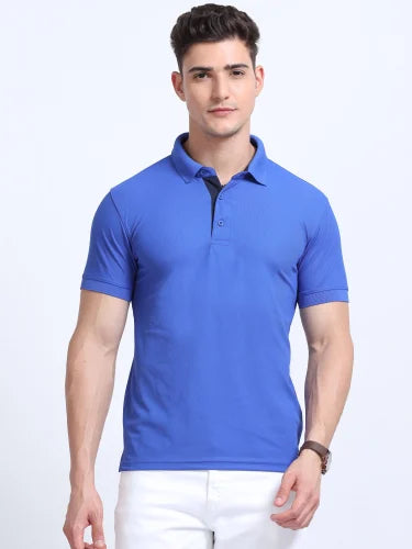 AeroPiq Polo Tshirts - Royal Blue